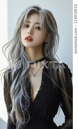 Female idol-style portrait 124010610