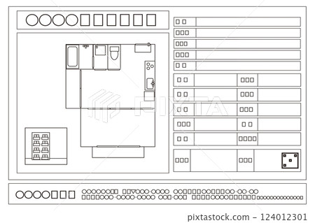 房地產資訊圖像（插圖） 124012301