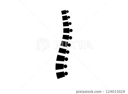 Spine medical poster 124013029