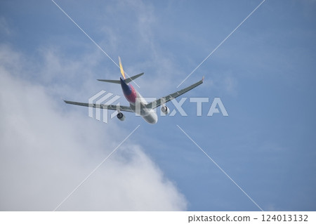 從那霸機場起飛的飛機 124013132