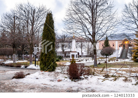 courtyard in Ipatiev Monastery in Kostroma city 124013333