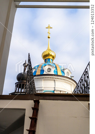 dome of Epiphany Cathedral in Kostroma city dome of Epiphany Cathedral in Kostroma city 124013352