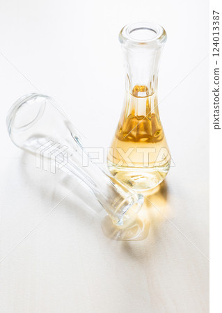 pair of typical serbian flasks chokan for rakija 124013387
