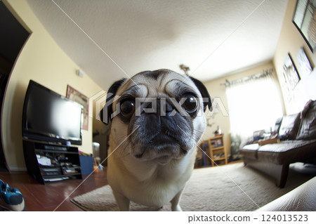 Image of a pet monitoring camera: Dog 124013523