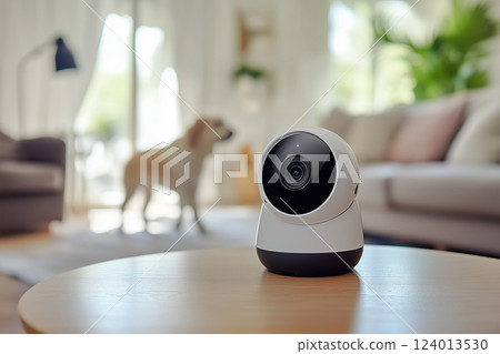 Image of a pet monitoring camera: Dog Image of a pet monitoring camera: Dog 124013530