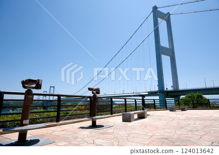 Imabari City, Ehime Prefecture_Kurushima Kaikyo Third Bridge 4 from the Kurushima Kaikyo Observatory 4_May 2024 124013642