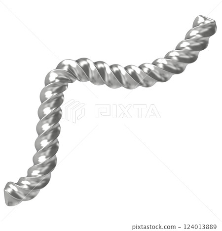 Font With number 3d render 124013889