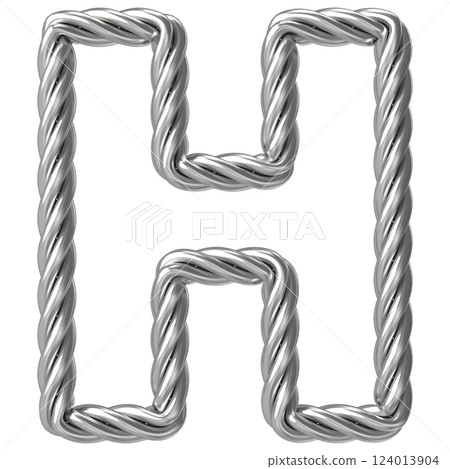 Font With number 3d render 124013904