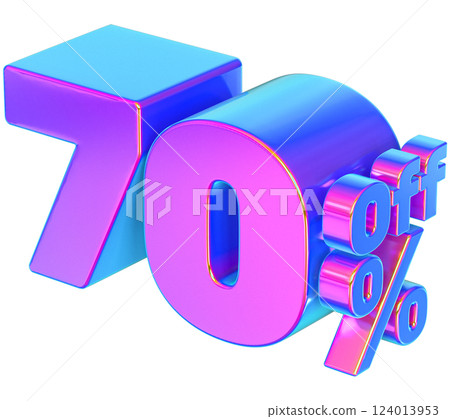 Font With number 3d render Font With number 3d render 124013953