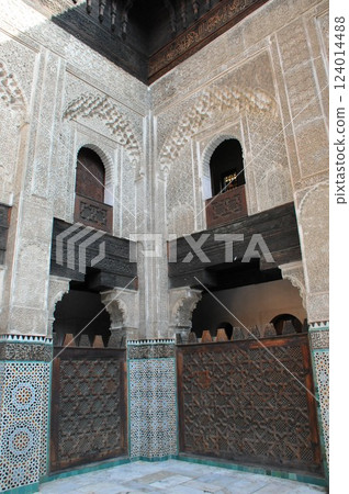 摩洛哥,菲斯,麥地那(舊城),Bou Inania Madrasa,庭院 摩洛哥,菲斯,麥地那(舊城),Bou Inania Madrasa,庭院 124014488