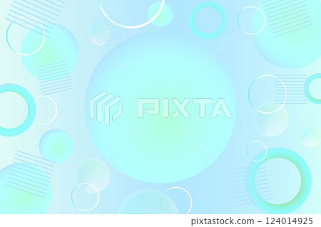 Business background illustration: futuristic 3D style, blue tones, abstract gradient, circular pop, modern Business background illustration: futuristic 3D style, blue tones, abstract gradient, circular pop, modern 124014925