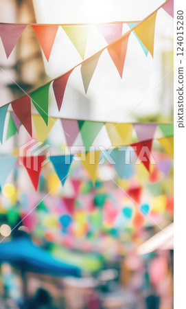 woman scrolling smartphone in neon lit city as hearts and social icons float symbolizing valentine day love copyspace concept of marketing, technology, commerce 124015280