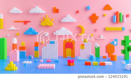 woman scrolling smartphone in neon lit city as hearts and social icons float symbolizing valentine day love copyspace concept of marketing, technology, commerce woman scrolling smartphone in neon lit city as hearts and social icons float symbolizing valentine day love copyspace concept of marketing, technology, commerce 124015291