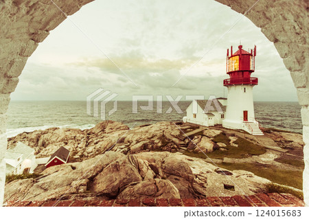 Lindesnes Lighthouse in Norway Lindesnes Lighthouse in Norway 124015683