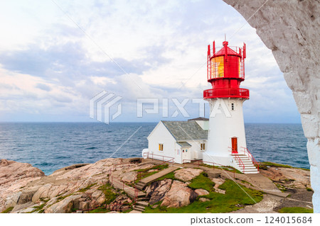 Lindesnes Lighthouse in Norway Lindesnes Lighthouse in Norway 124015684