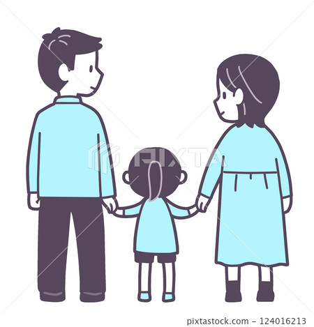 The back of the family 124016213