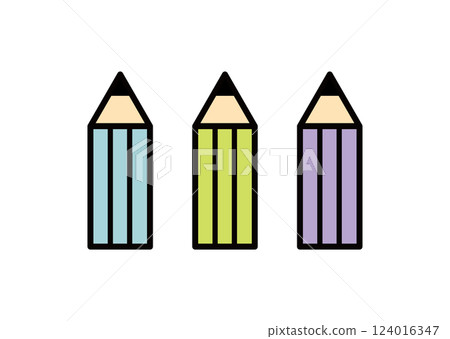 Colorful pencil set Colorful pencil set 124016347