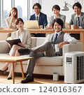 People who live in a space with comfortable heating and air conditioning. 124016367