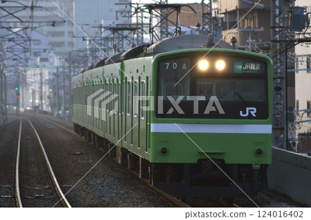 [JR-Q] 大與路線201系列列車 (本地列車: JR難波⇔大路) 124016402