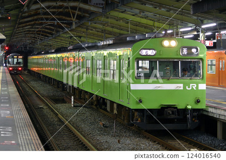 [JR-Q] Yamatoji Line 103 Series Train (Local Train - 6 Cars: JR Namba⇔Oji) 124016540