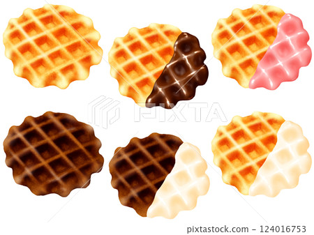 Belgian Waffles 6 Flavors Baked Goods 124016753