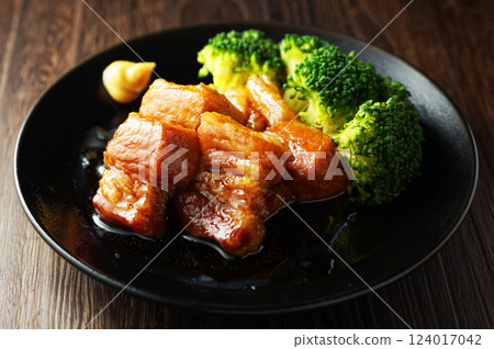 Pork belly boiled 124017042