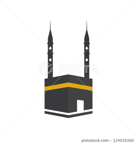 kaaba icon kaaba icon 124018160