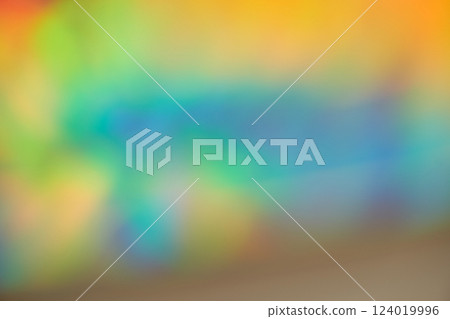 Vibrant colorful abstract blur with light gradients and soft transitions in rain Vibrant colorful abstract blur with light gradients and soft transitions in rain 124019996