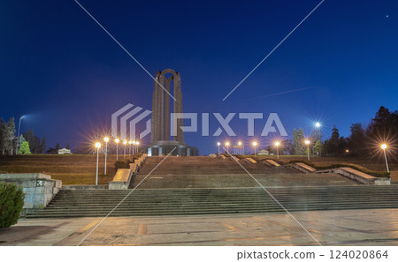 National Heroes Memorial in Carol Park. Bucharest, Romania. National Heroes Memorial in Carol Park. Bucharest, Romania. 124020864