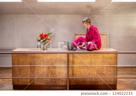 Minimalist Workspace with Natural Light Minimalist Workspace with Natural Light 124022235