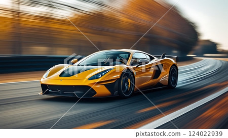Supercar in Motion Supercar in Motion 124022939