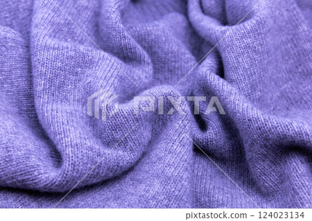 Textile background soft cashmere texture. Wool products. 124023134
