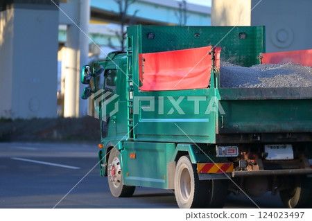 Dump truck Dump truck 124023497