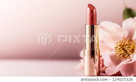 Dramatic and stylish beauty composition 124025326