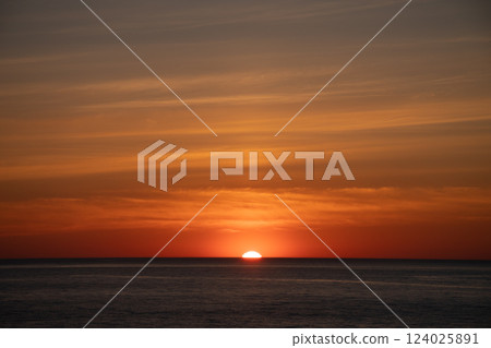 Sunset in the horizon Sunset in the horizon 124025891