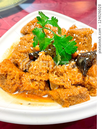 中國上海菜開胃菜：四季烤豆 124026028