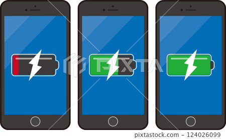 Smartphone charging screen 3-piece set (black) Smartphone charging screen 3-piece set (black) 124026099