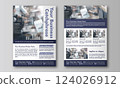Modern business flyer/catalog template 2 124026912