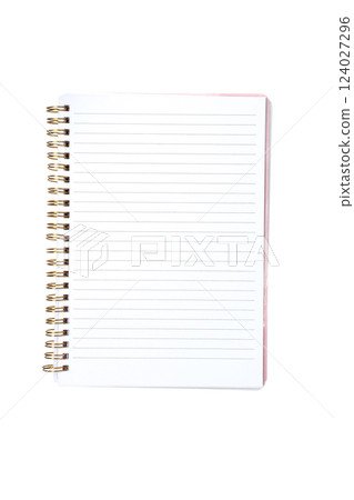 PNG,Open notebook, isolated on white background 124027296