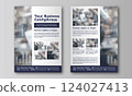 Modern business flyer/catalog template 3 124027413