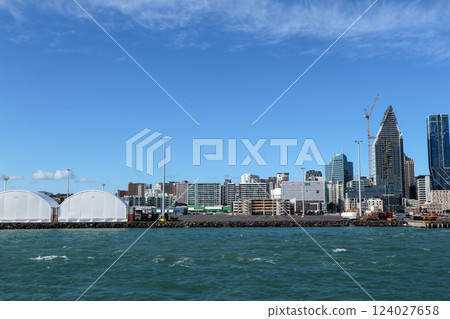 Auckland view from the boat 124027658