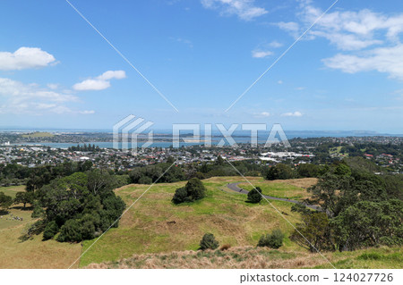 View from Cornwall Park in Auckland View from Cornwall Park in Auckland 124027726