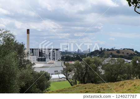 View from Cornwall Park in Auckland View from Cornwall Park in Auckland 124027787
