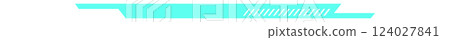 Y2K abstract retro icon. Modern graphic element in flat style. This symbol represents a trendy design, a logo frame, or an abstract shape. Perfect for digital projects and nostalgic decorations. 124027841