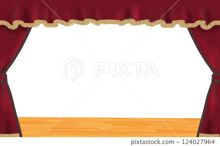 紅幕舞台框架圖 124027964