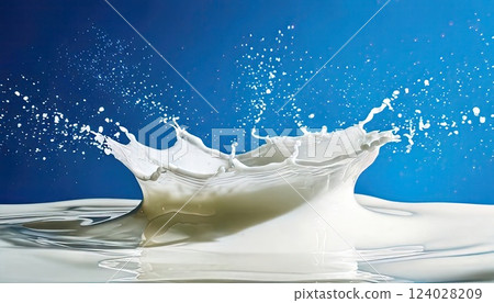 《AI Image》White Splashes 124028209