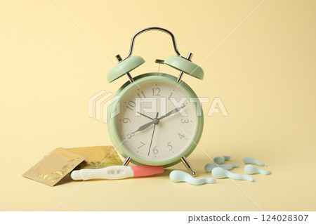 Ovulation, concept of healthcare, medicine and ovulation Ovulation, concept of healthcare, medicine and ovulation 124028307