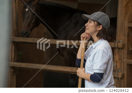 馬 馬兒 女生 124028412