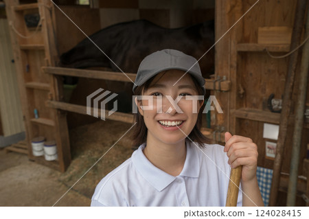 馬 馬兒 女生 124028415