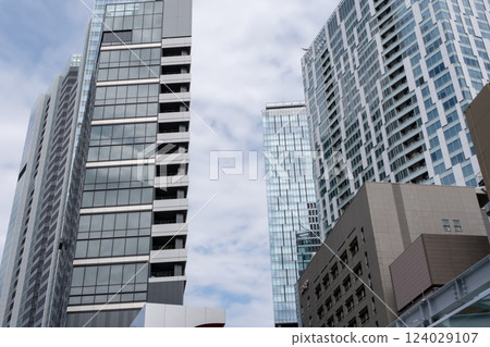 View of skyscrapers around Shibuya Sakura Stage 124029107